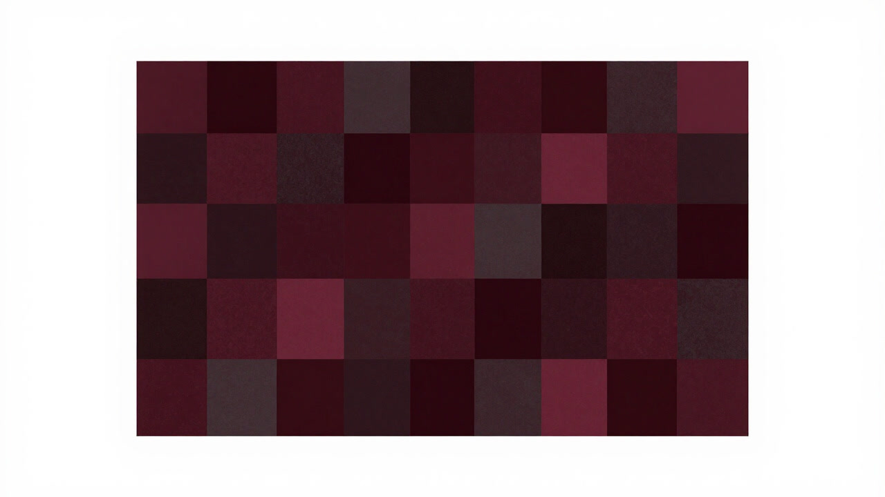 An image of diverse mosaic patterns colliding within a single frame