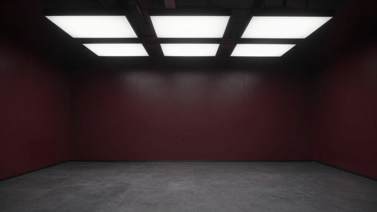 極限の清浄度を誇る無塵室が静かに光を放つ画像