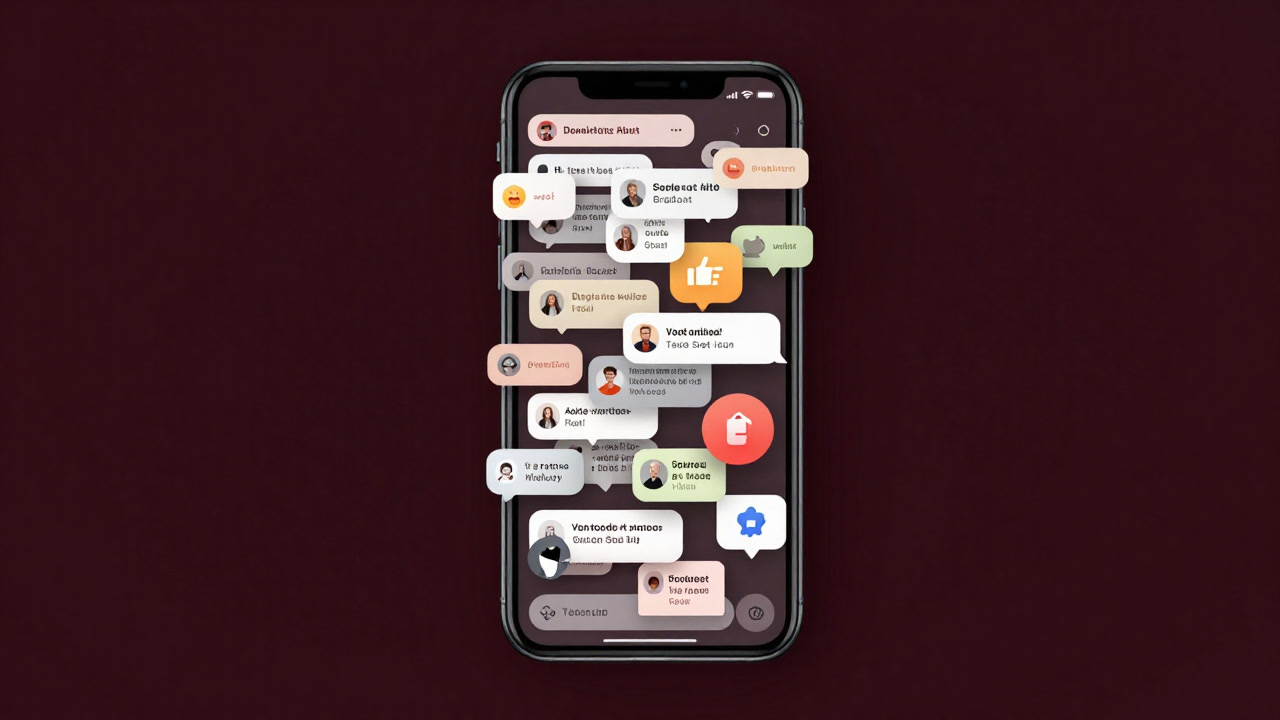 Image of a chat screen flooded with numerous notification badges and overlapped read receipts