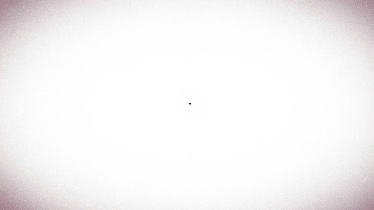An image of a vast blank space with a solitary speck of dust floating, symbolizing emptiness.
