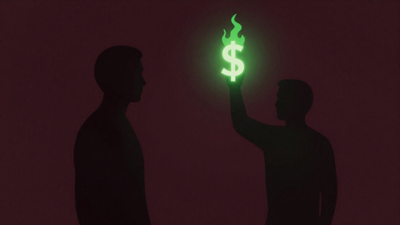 刻々と他人の背中を羨望の眼差しで見つめる人のシルエット