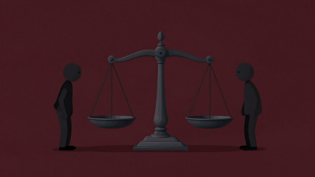 Illustration of people anxiously comparing their weight against an old-fashioned scale