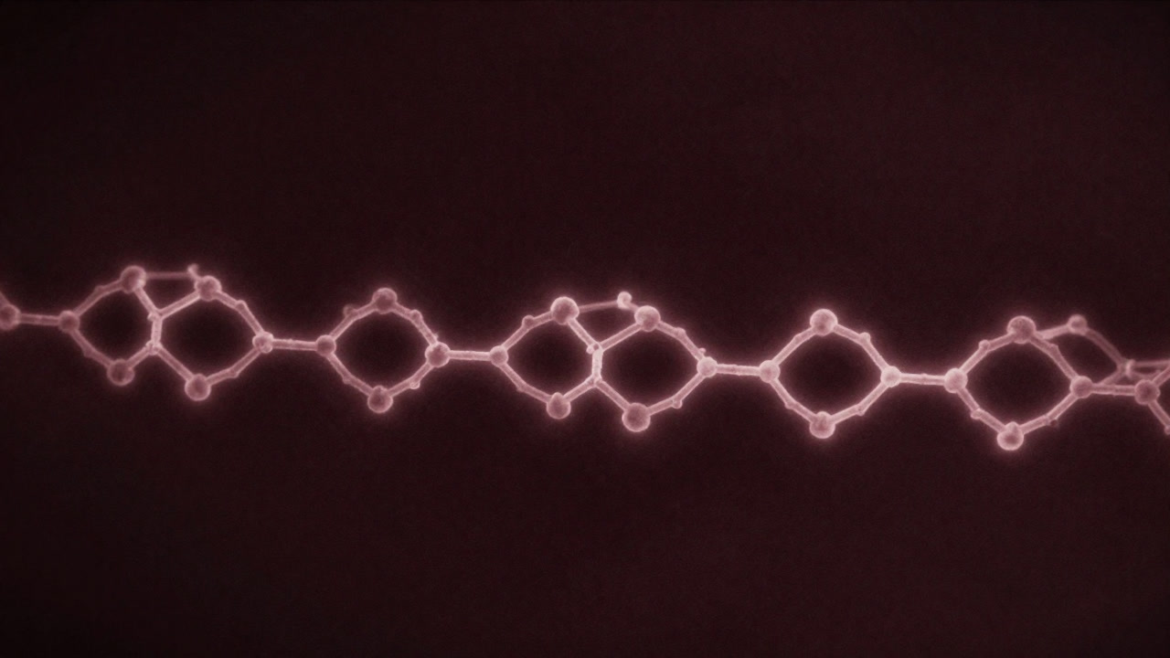 蛍光顕微鏡下で薄く光る一原子層の炭素膜の顕微鏡写真