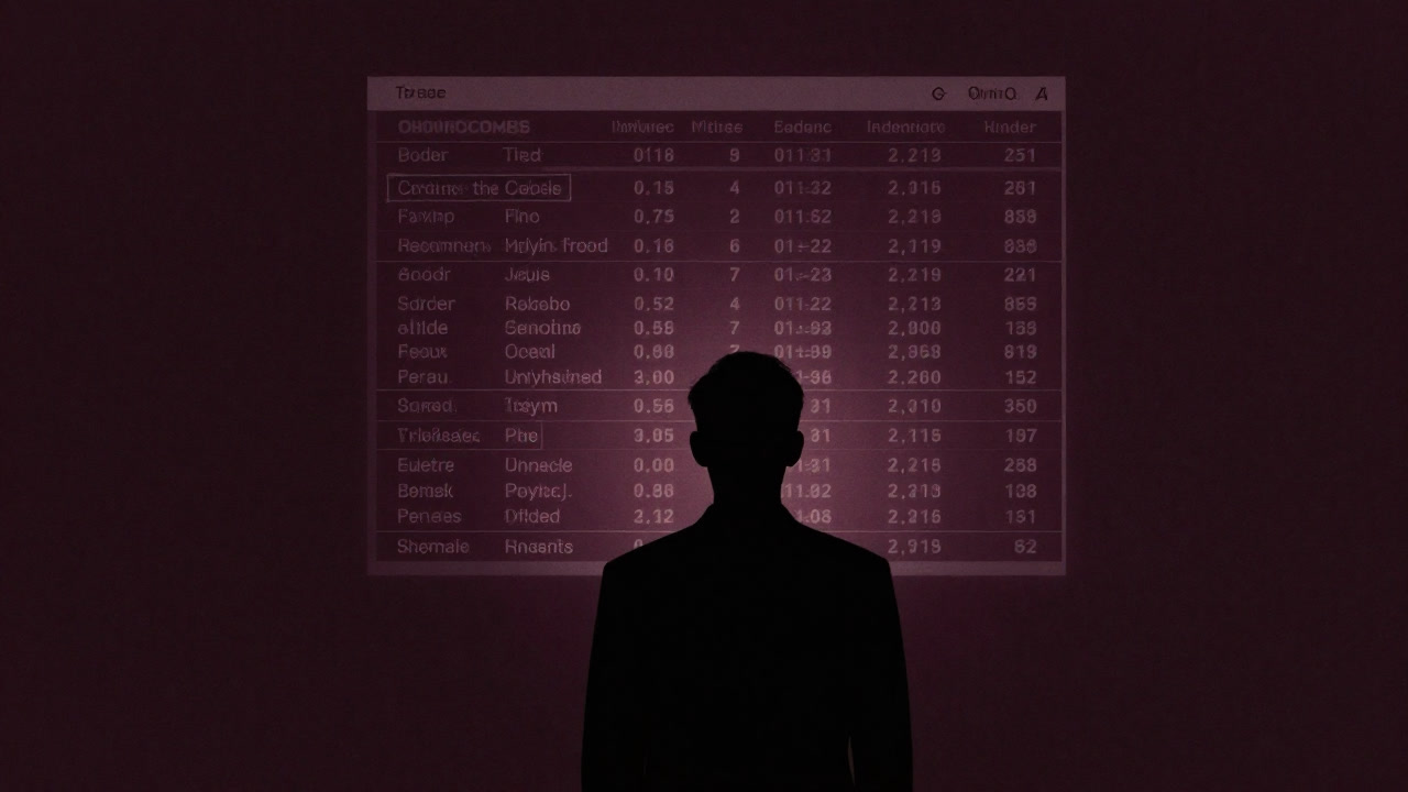 Silhouette of an investor rubbing fingers before an order book, heartful of anticipation