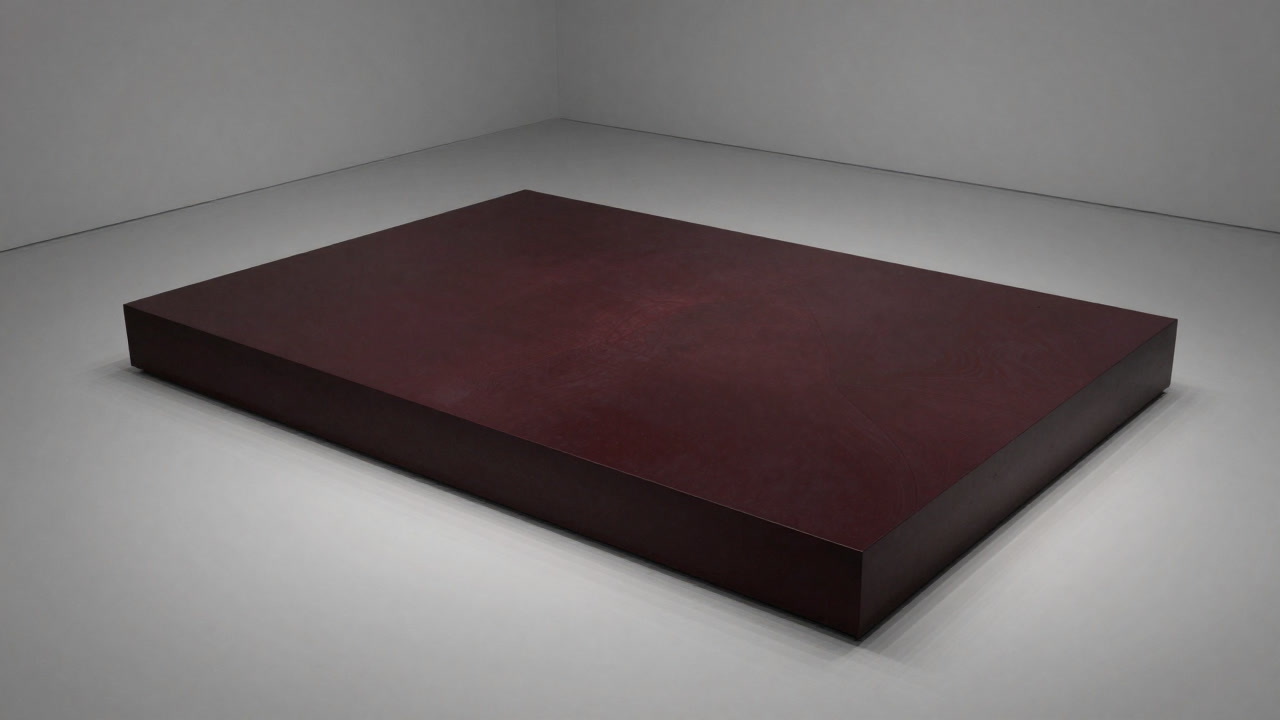 Behold the metamaterial that was meant to reflect the future, now simply posed as a museum exhibit with no function.