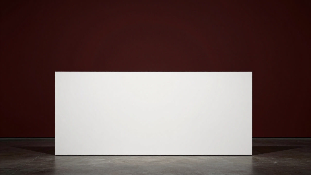 An image of a blank canvas symbolizing utter nothingness