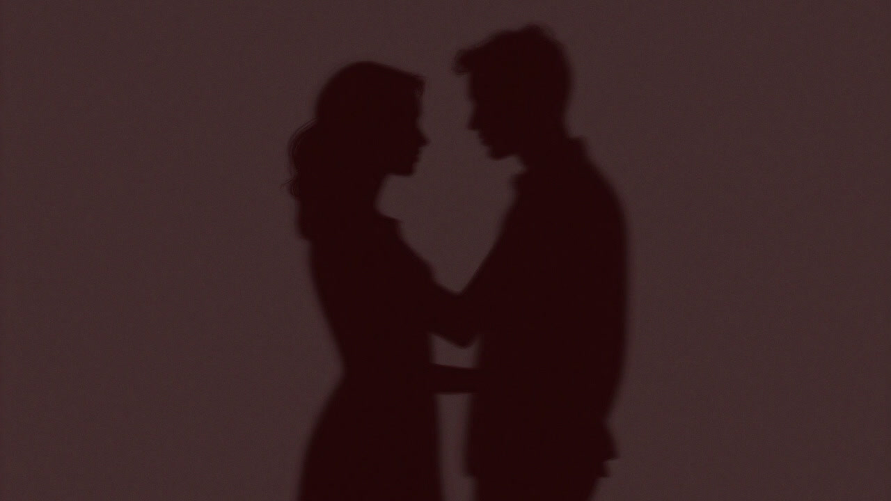 暗闇の中で真理と虚構の鏡像が揺れる影絵