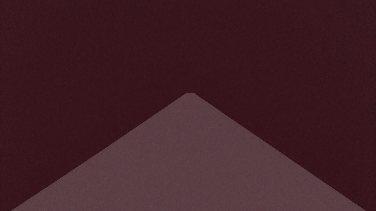 Illustration of an illusionary path on canvas stretching infinitely toward a distant vanishing point