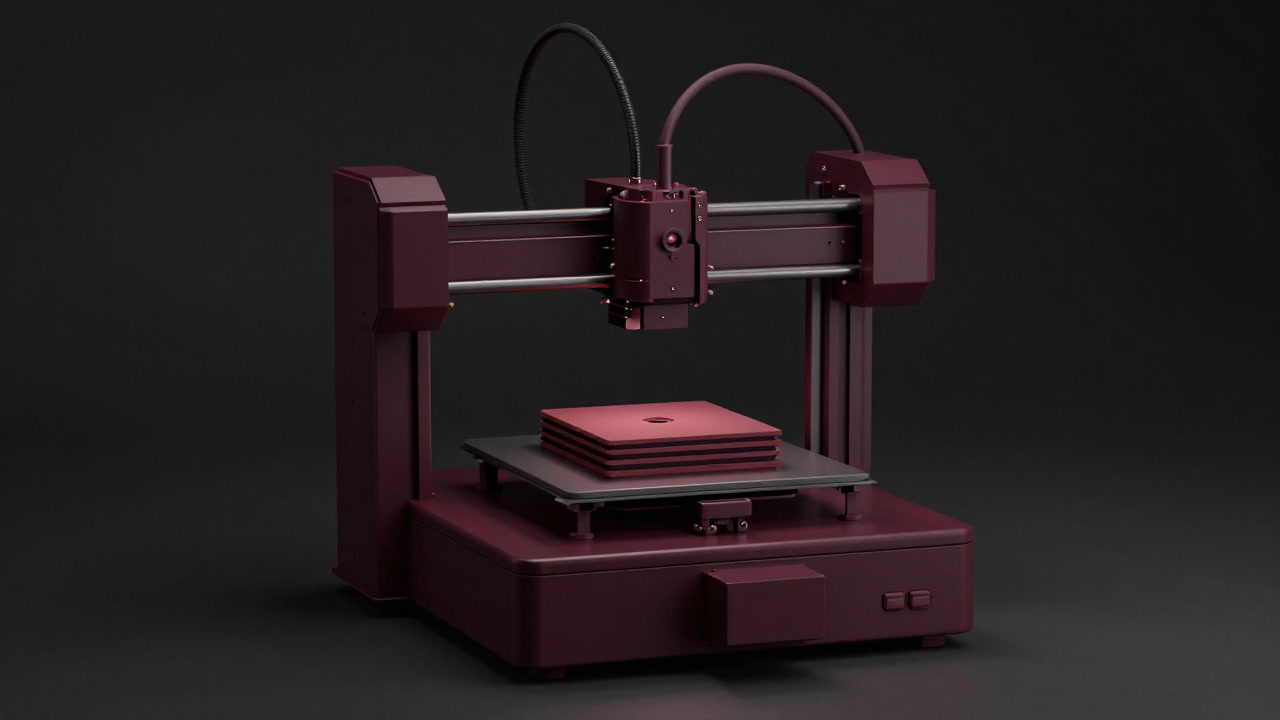 紫外線に照らされ硬化する樹脂の中で層ごとに浮かび上がる模型のシルエット