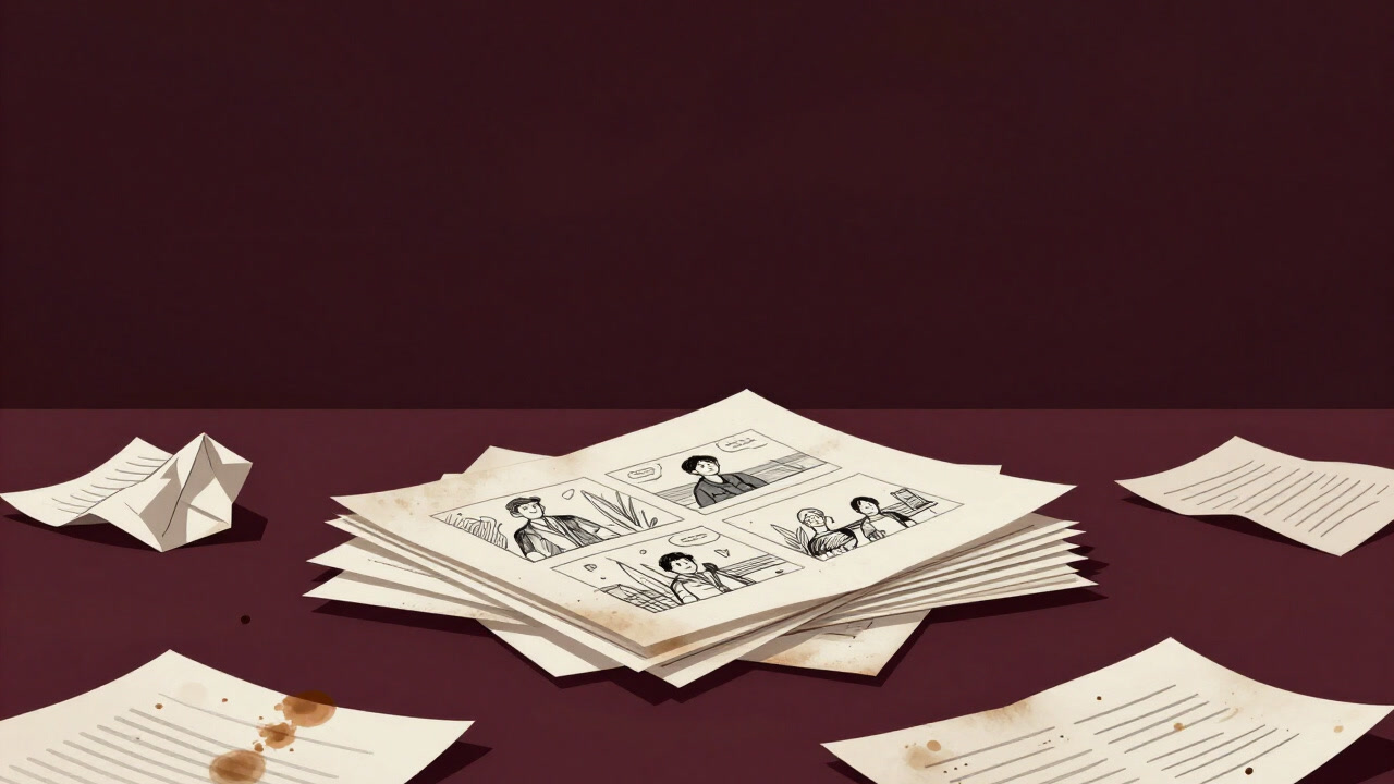 監督の野望を詰め込んだ紙の束、だが現実のカメラは無情に無視する