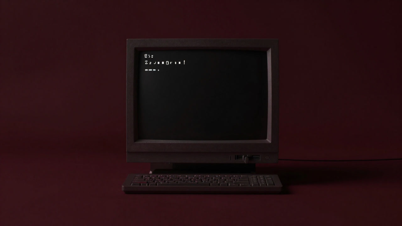 Image of a dark terminal screen with only a glowing prompt as a beacon in the midnight